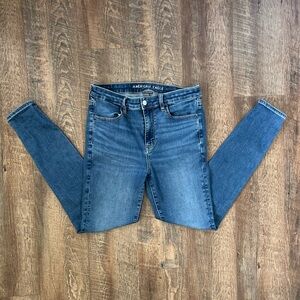 American Eagle Outfitters Women's Classic Blue Skinny Jeans